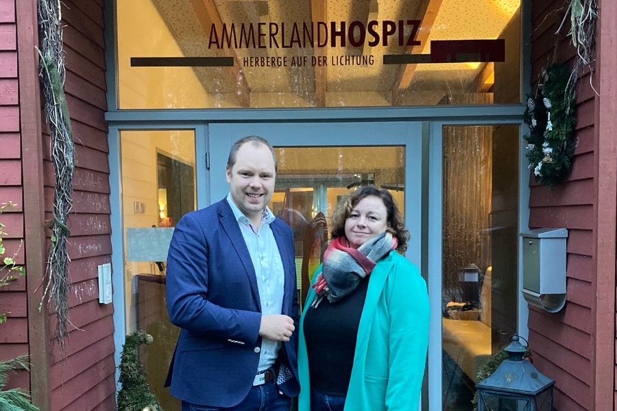 Meyer vor Ort: Besuch des Ammerland Hospiz › Björn Meyer - Ammerland